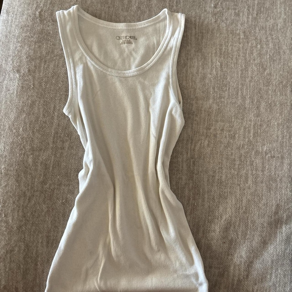 Cherokee White Tank Top